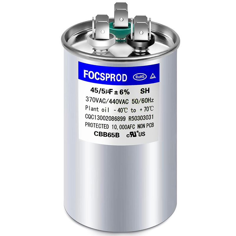 Capacitors with a capacity unit of μF Capacitors with a capacity unit of μF